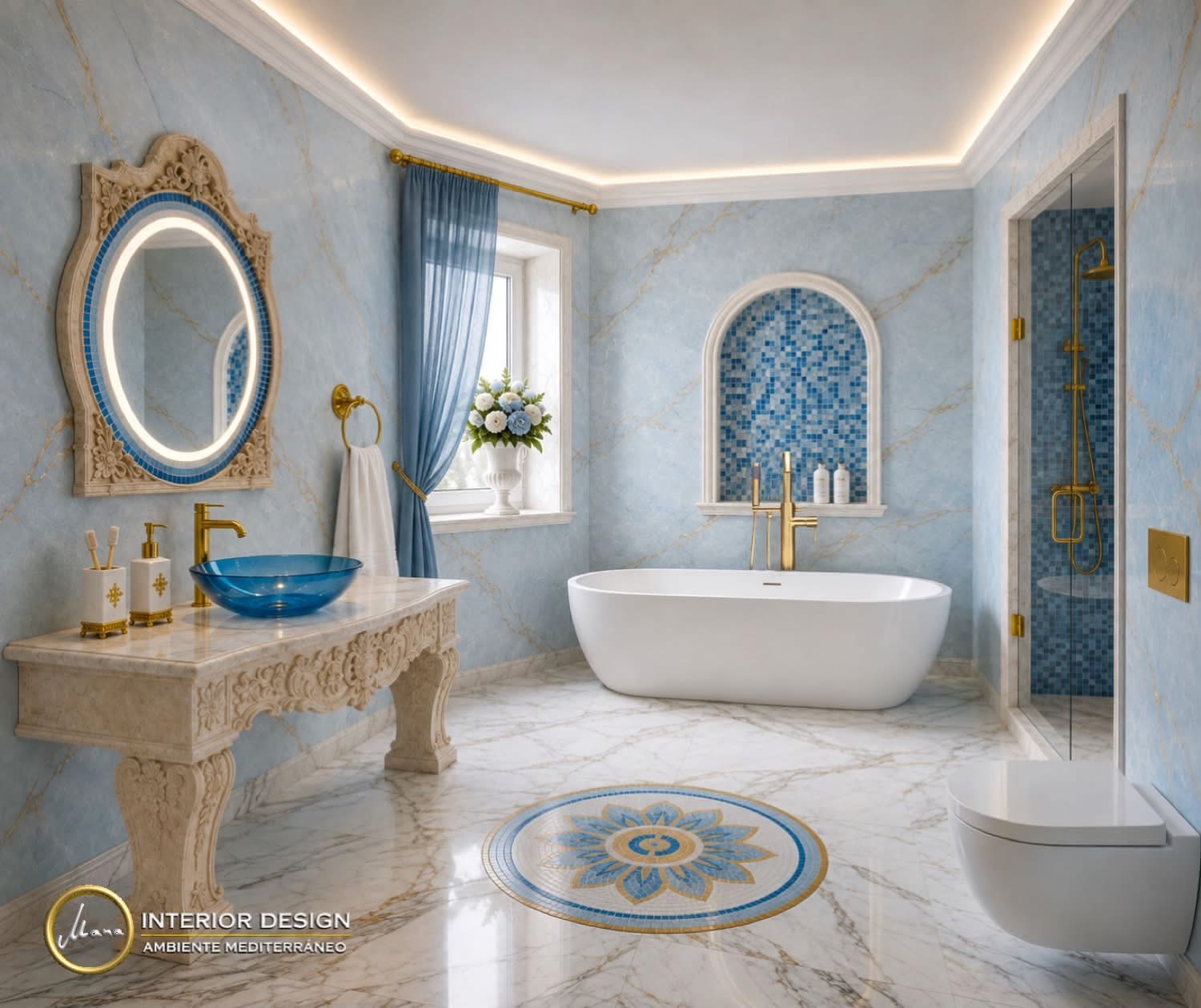 Andalusian Mediterranean Luxury – Azzurro